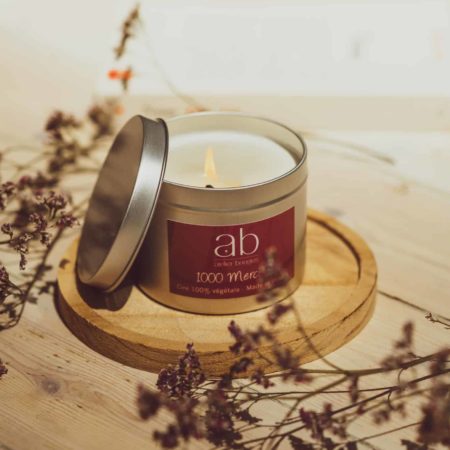 Bougie artisanale parfumée Mille Mercis