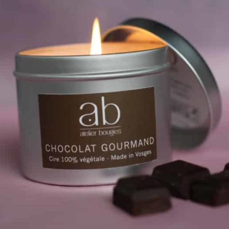 Bougie artisanale parfumée Chocolat gourmand